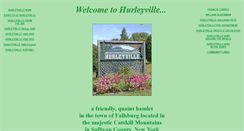 Desktop Screenshot of hurleyvilleny.com
